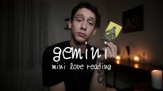 GEMINI  what theyre thinking about you mini love reading