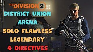 SOLO LEGENDARY 4 DIRECTIVES in 15 minutes Guardians Event  Tom Clancys The Division 2