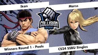 Collision 2024 - Ikan Ryu VS Marss Zero Suit Samus - Ultimate Singles Pools - Winners Round 1