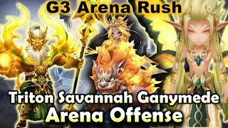 G3 Arena Rush The Triton Savannah Ganymede Offense Summoners war