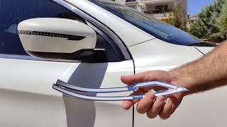 Nissan Qashqai Kapı Eşiği Krom Çıta ve Ayna Nikelajı Uygulanışı