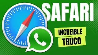El Mejor Truco para SAFARI y WhatsApp