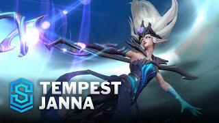 Tempest Janna Wild Rift Skin Spotlight