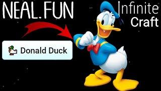 How to Make Donald Duck in Infinite Craft  Get Donald Duck in Infinite Craft