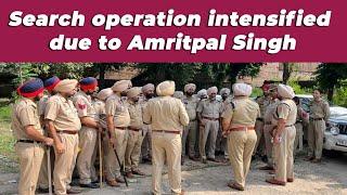Amritsar Traffic Polices search operation intensified due to Amritpal Singh  True Scoop News