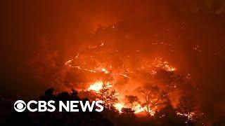 California fighting four major wildfires amid severe heat wave
