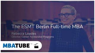 ESMT Berlin Full-time MBA Program - Curriculum