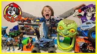 Best MONSTER JAM Toys Trucks & Playsets - TOP 10 COUNTDOWN Megalodon Storm & Transforming Hauler