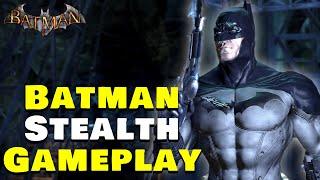 Batman Arkham Asylum Stealth Gameplay  Batman Creative Stealth Takedowns