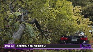 Isiah Factor Hurricane  Beryl Coverage The aftermath of the storm