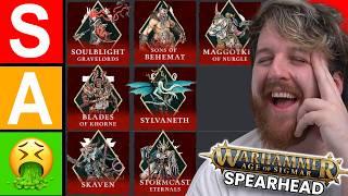 I ranked every SPEARHEAD Faction Ruleset.