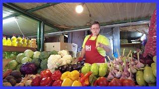 Preobrazhensky a popular market in Moscow. Prices June 2024