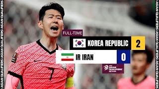 #AsianQualifiers - Group A  Korea Republic 2 -  0 Islamic Republic of Iran