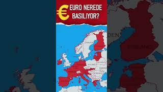 Euro nerede basılıyor ve hangi ülkeler kullanıyor?