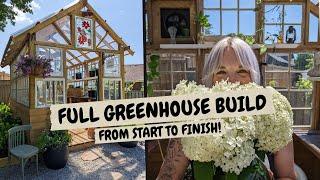 How To Make a DIY Backyard Greenhouse  FULL BUILD  DIY Danie