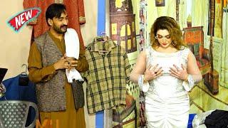 Amjad Rana and Khushboo Khan  Guddu Kamal  New Stage Drama  Patay Khan #comedy #comedyvideo