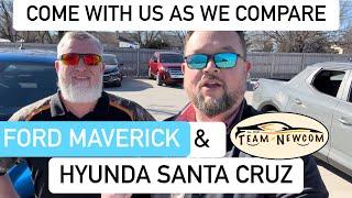 Ford Maverick & Hyundai Santa Cruz comparison
