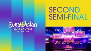 Eurovision Song Contest 2024 Second Semi-Final Live Stream  Malmö 2024 