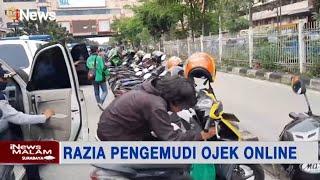 Parkir dan Mangkal Sembarangan Ratusan Pengemudi Ojol Terjaring Razia Dishub - iNews Malam 2301