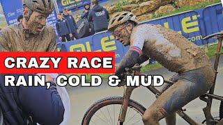 UEC MTB EUROPEAN CHAMPIONSHIPS highlights - MEN Elite XCO. A muddy race supporters POV #EuroMTB24