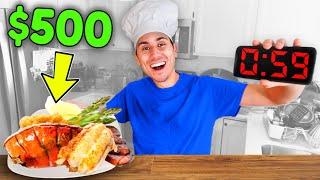 Cooking EXPENSIVE Meals in 60 SECONDS