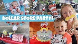 Dr. Seuss Birthday ️ DOLLAR TREE PARTY Ideas DIYs & More