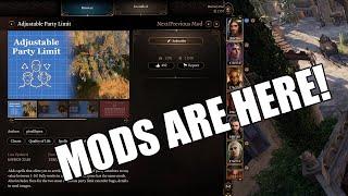 Baldurs Gate 3 Mods are FINALLY Here So Lets Increase The Party Limit