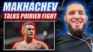 Islam Makhachev talks Dustin Poirier fight eyes Leon Edwards