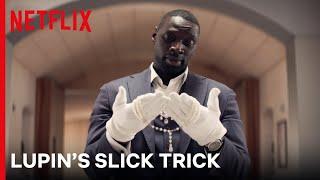 Assane Pulls Off the Ultimate Necklace Heist at The Louvre   Lupin  Netflix