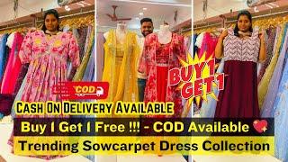 ️  COD Available  Latest Sowcarpet Dresses  Shree Boutique Sowcarpet  Priya Just know fashion