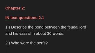 Nios 10 th  Medieval world  Intext Question Answers  Terminal Question Answers  #youtubeshorts