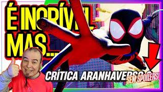 EU ACHEI ARANHAVERSO 2 SENSACIONAL MAS... - CRÍTICA SEM SPOILERS - NERD RABUGENTO