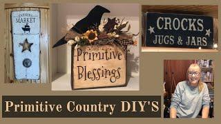 Primitive Country Craft Idea DIYS