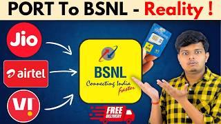 PORT to BSNL Easy Mobile Number Porting Guide with BSNL SIM Port Offer