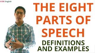 Parts of Speech Grammar Lesson - Noun Verb Pronoun Adjective Adverb Conjunction and More