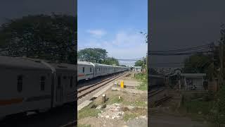 CC 206 13 91 CN - KA 114 Ranggajati melintas langsung Stasiun Wonokromo