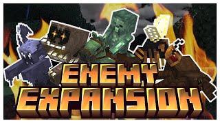 NEW DANGEROUS MOBS in MINECRAFT Enemy Expansion