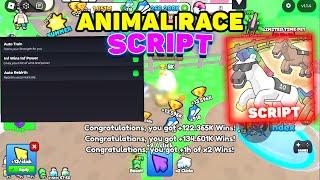 Animal Race Script  Hack GUI  Auto Train Auto Rebirth Infinite Wins Infinite Power NEW