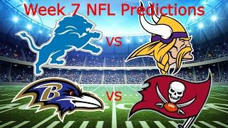 My NFL Week 7 Predictions