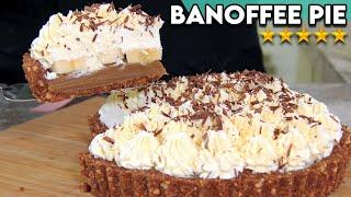 The Best Banoffee Pie Recipe Ever Creamy Banana Toffee Pie