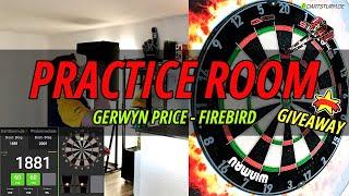  Gerwyn Price Firebird -  Giveaway & Gameplay  Darts Practice Room  Scolia Florian vs Bot ️