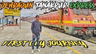 Dehradun Tanakpur Express First Day Train Journey Indian Railways Train Adventure