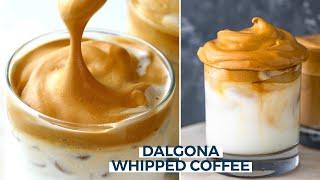 How to Make Dalgona Whipped Coffee Hot or Iced