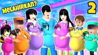 Yuta Hamil Mio  Celine Hamil Semua Hamil Melahirkan Gara2 Boba Milk Tea 2 Sakura School Simulator