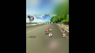 CRAZY Bullet Bill strategy on Yoshi Circuit#mariokart #shorts