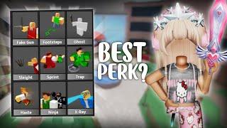 WHICH MM2 PERK IS THE BEST?