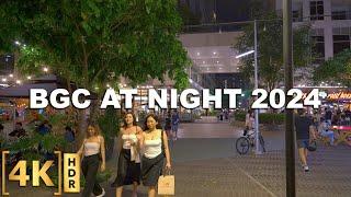 Night Walking Tour at BGC in 2024  Metro Manilas Most Vibrant City  Bonifacio Global City Taguig