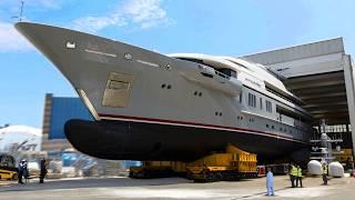 ▶️YACHT PRODUCTION line Manufacturing boatsSuperYachts – How its made? Boat & Yacht Building