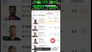 IND vs ENG Dream 11 Team Prediction  India vs England Dream 11 Team  T20 World Cup 2022