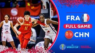 France v China - Full Game  FIBA Womens Basketball World Cup Qualifiers 2022